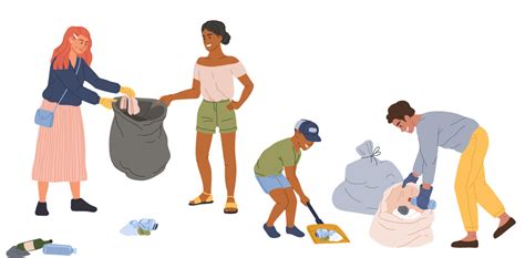 pick up trash from home.